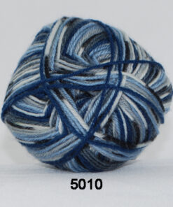 Sock 4 - Strømpegarn - Uldgarn - fv 5010 Flerfarvet