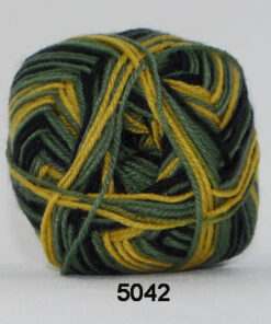 Sock 4 - Strømpegarn - Uldgarn - fv 5042 Flerfarvet