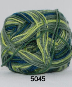 Sock 4 - Strømpegarn - Uldgarn - fv 5045 Flerfarvet
