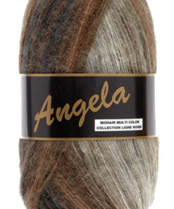 Angela Flerfarvet Garn med Mohair Lammy Fv 401