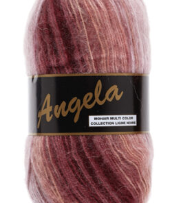 Angela Flerfarvet Garn med Mohair Lammy Fv 402