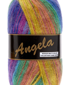 Angela Flerfarvet Garn med Mohair Lammy Fv 403
