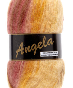 Angela Flerfarvet Garn med Mohair Lammy Fv 404