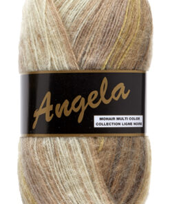 Angela Flerfarvet Garn med Mohair Lammy Fv 405