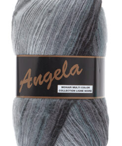 Angela Flerfarvet Garn med Mohair Lammy Fv 412