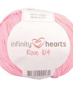 Infinity Hearts Rose 8/4 Garn Unicolor 05 Lyserød
